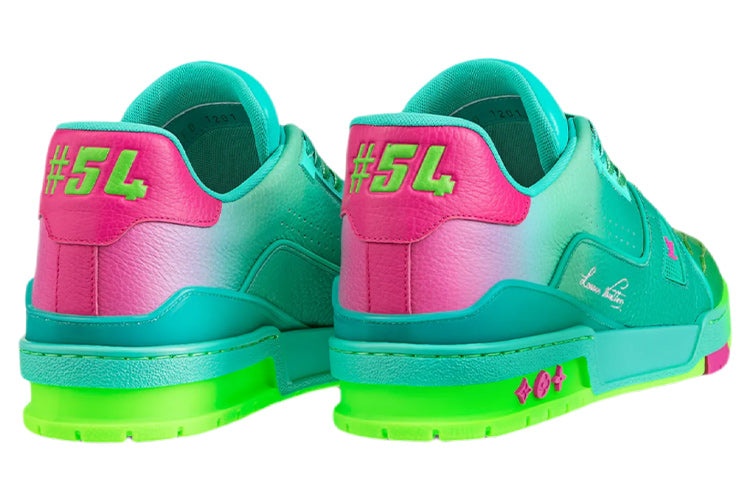 LOUIS VUITTON Trainer Sneakers 'Teal Green' 1A9TRQ - 3
