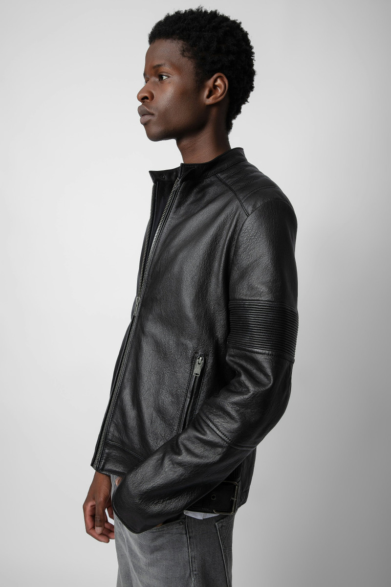 Zadig & Voltaire Lean Leather Jacket outlook