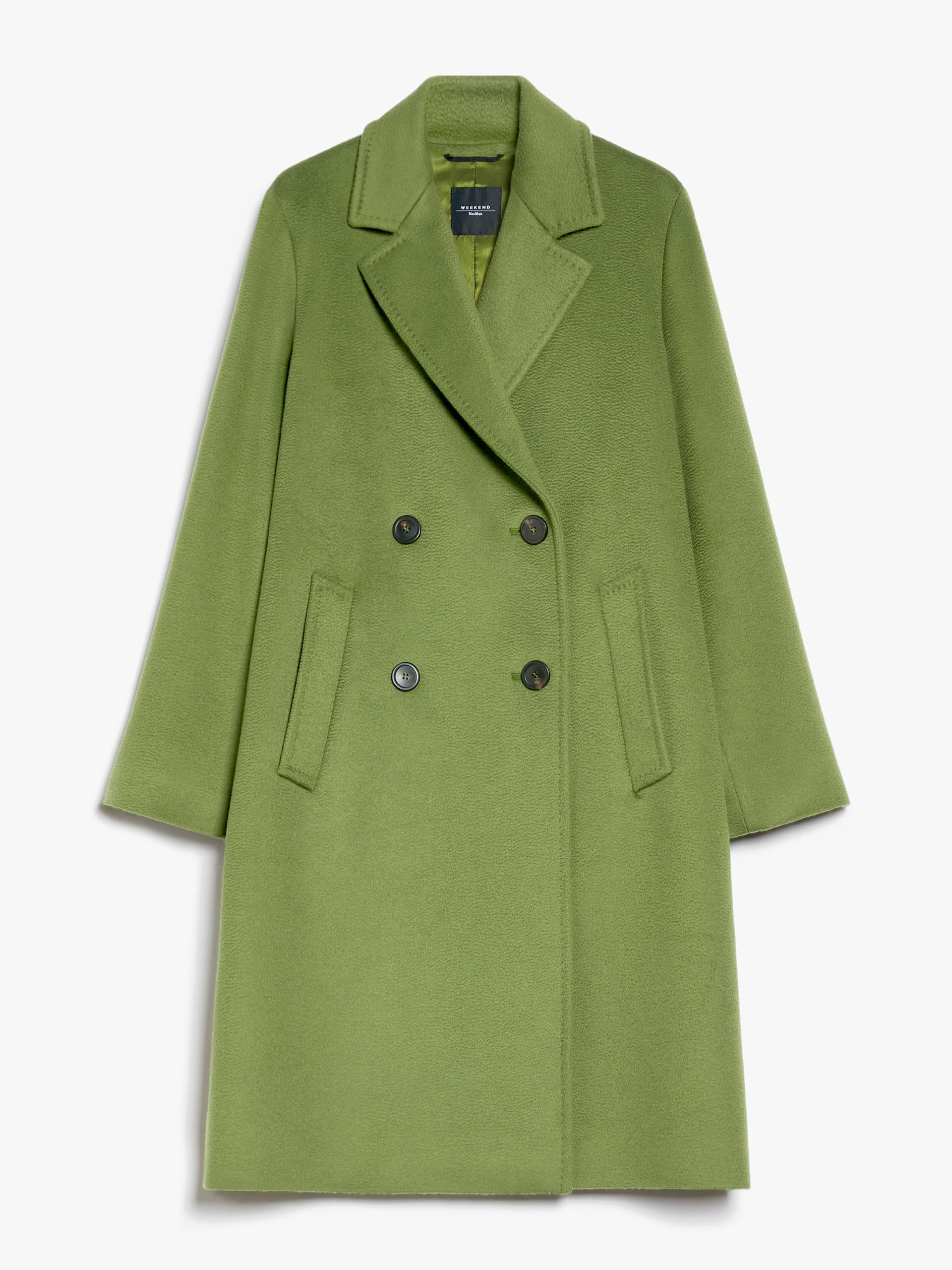 ZUM Double-breasted wool broadcloth coat - 1