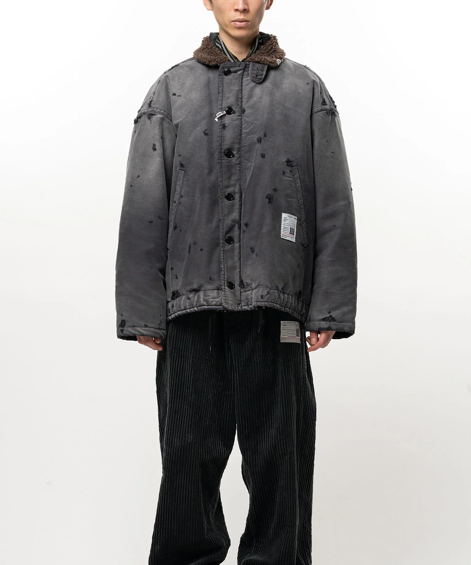 Sun Faded Like Military Jacket - 1