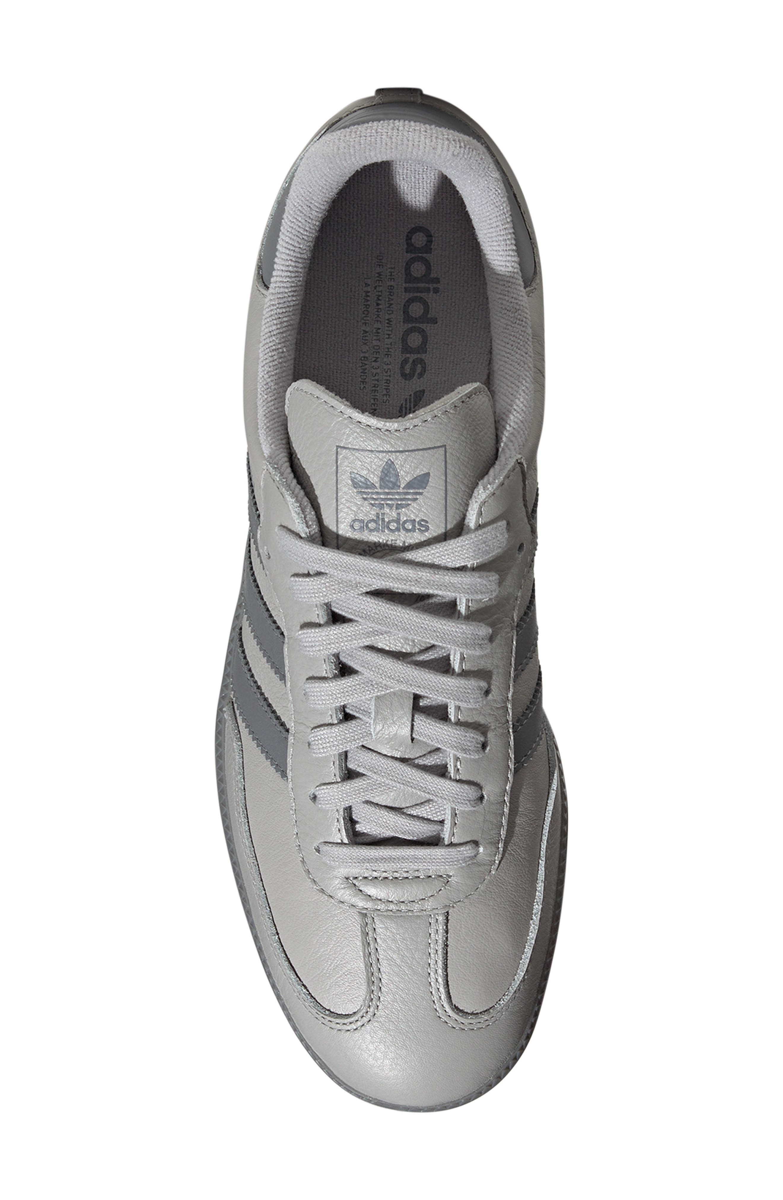 adidas Samba OG Sneaker in Grey/Grey/Grey at Nordstrom - 4
