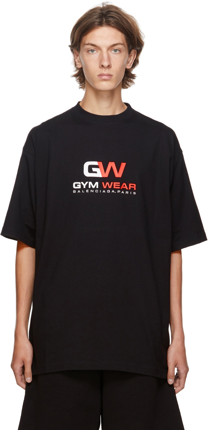 Black 'Gym Wear' Graphic T-Shirt - 1