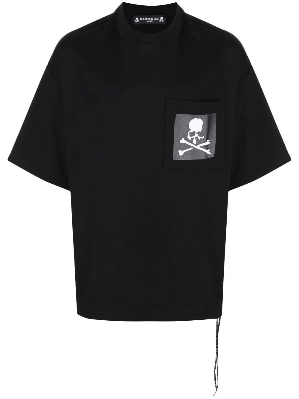 skull and crossbones pocket T-shirt - 1