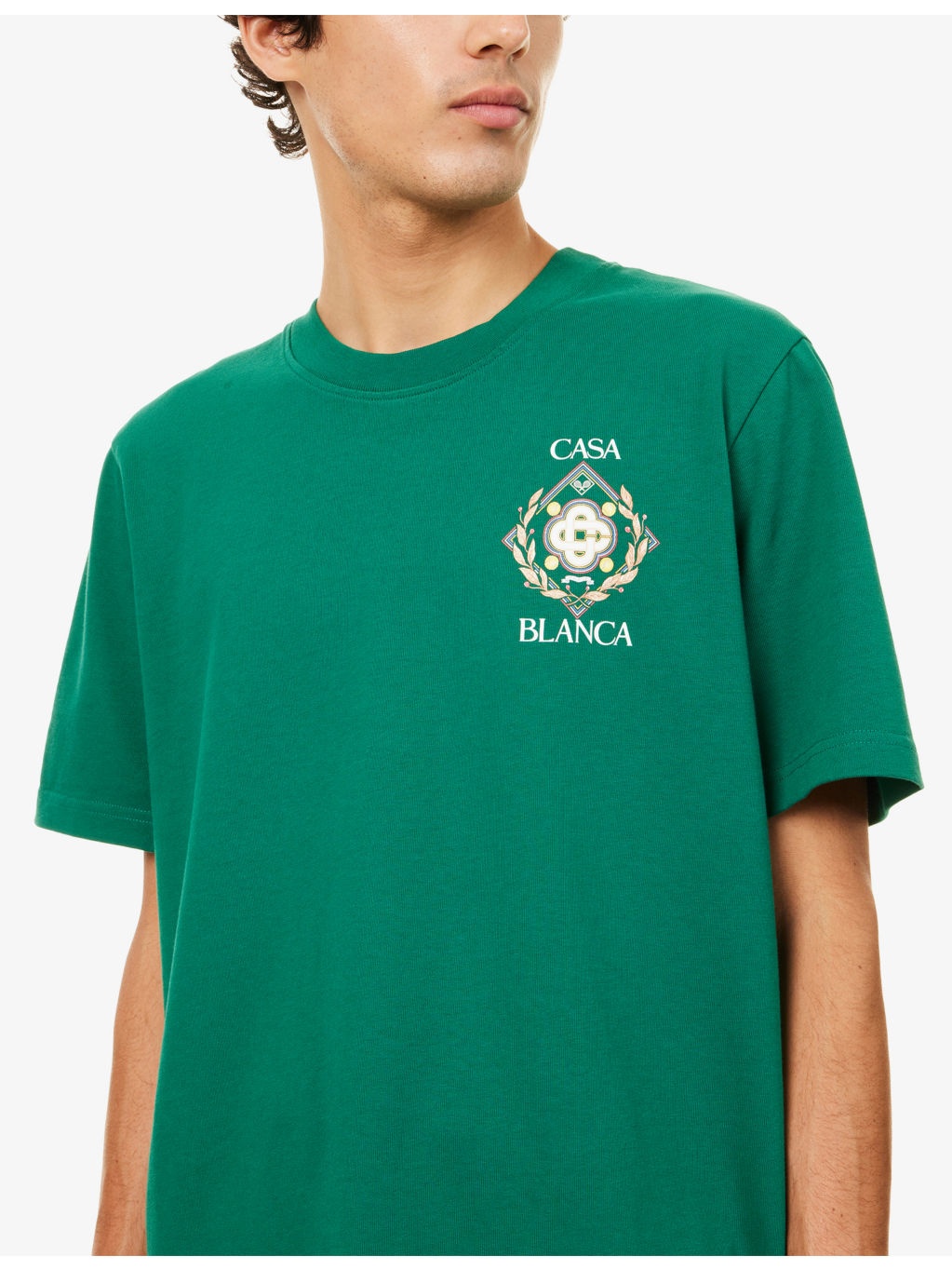 Championship Diamond Logo-Print Cotton-Jersey T-Shirt - 5