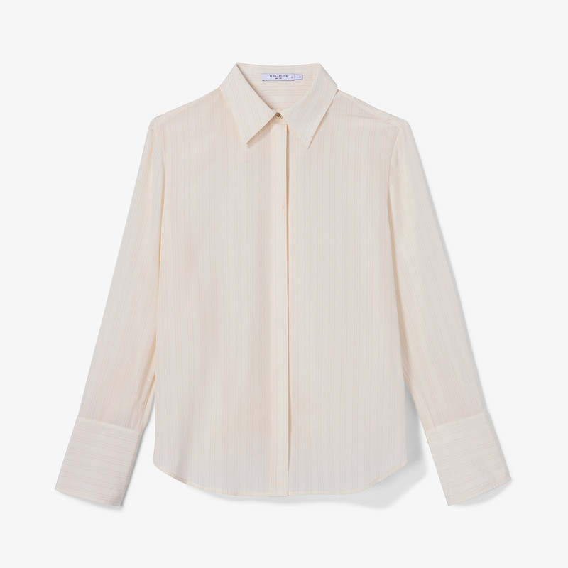 Mira Anywhere Shirt - Printed Washable Silk 1