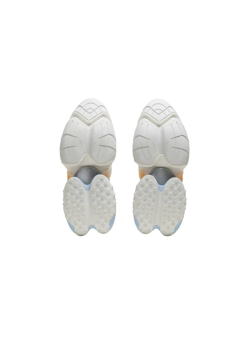 Multicoloured Unicorn trainers in neoprene and leather 4