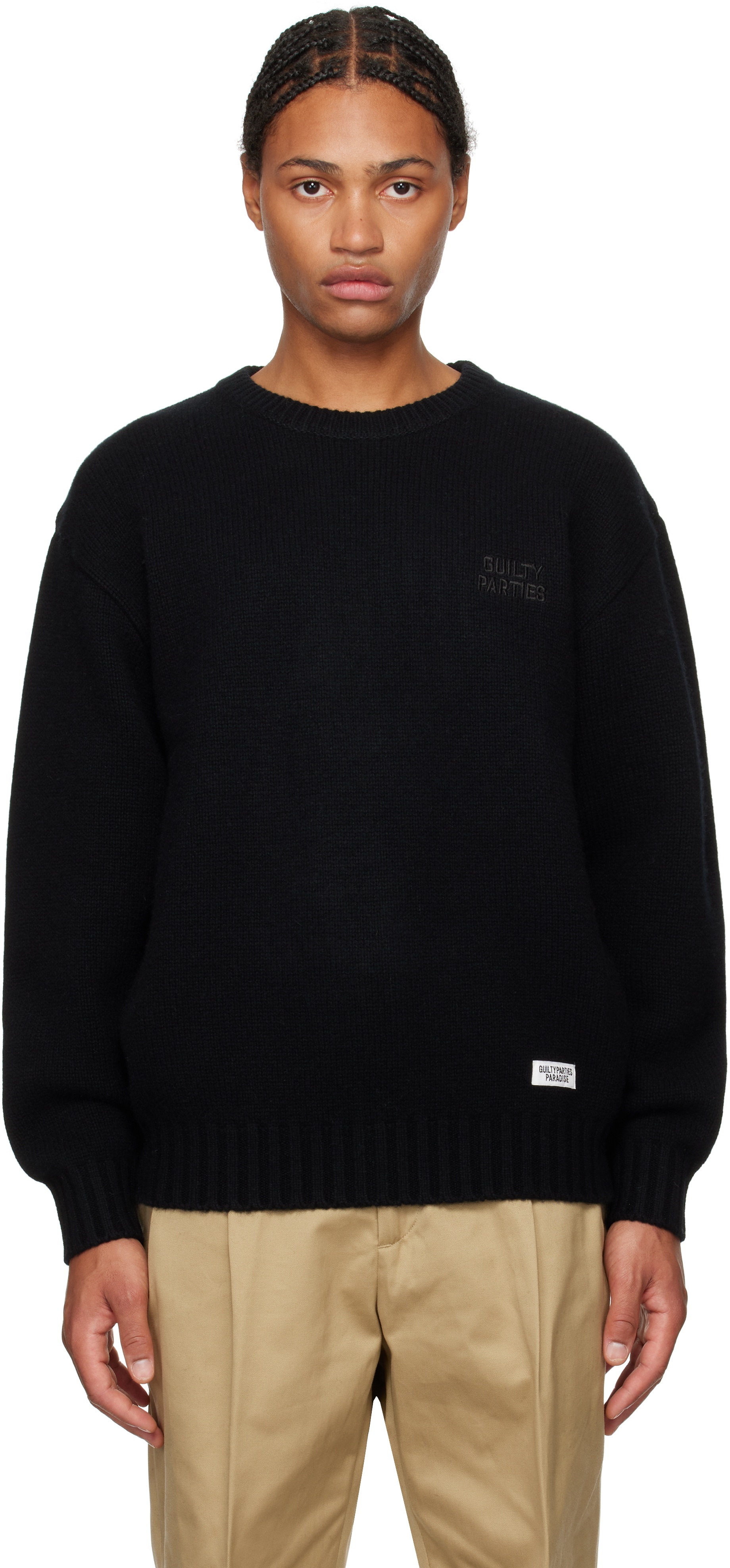 ワコマリア CLASSIC CREW NECK SWEATER WACKO MARIA CLASSIC CREW NECK SWEATER【L】