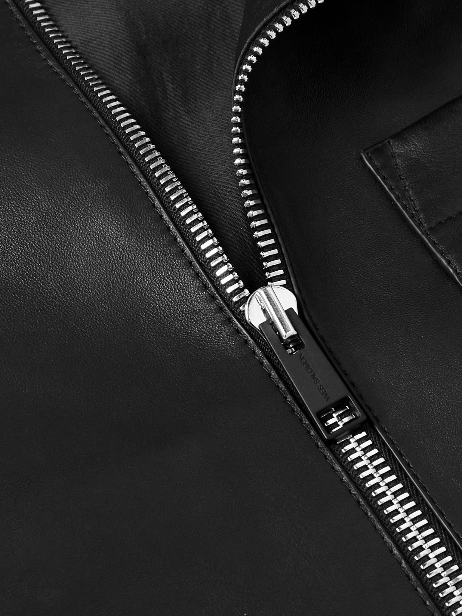 Leather Jacket Black - 4