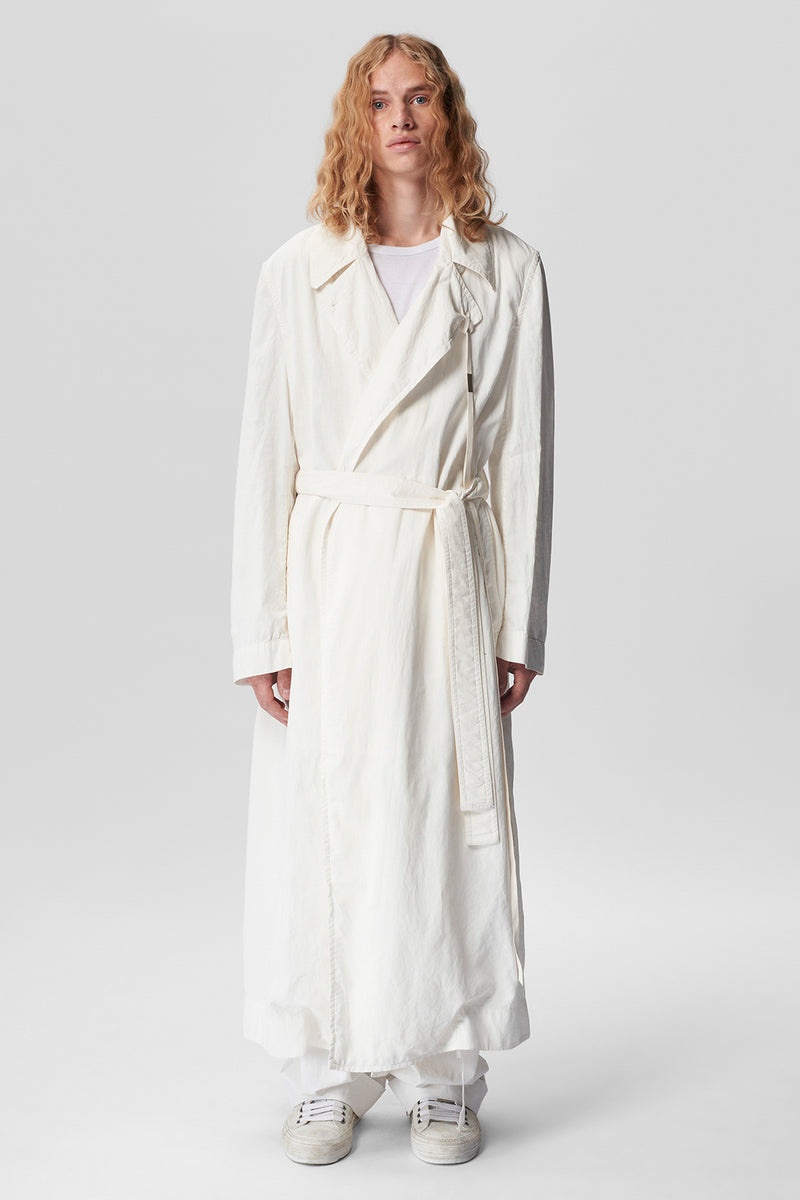 Wouter Long Straight Trench Coat - 1