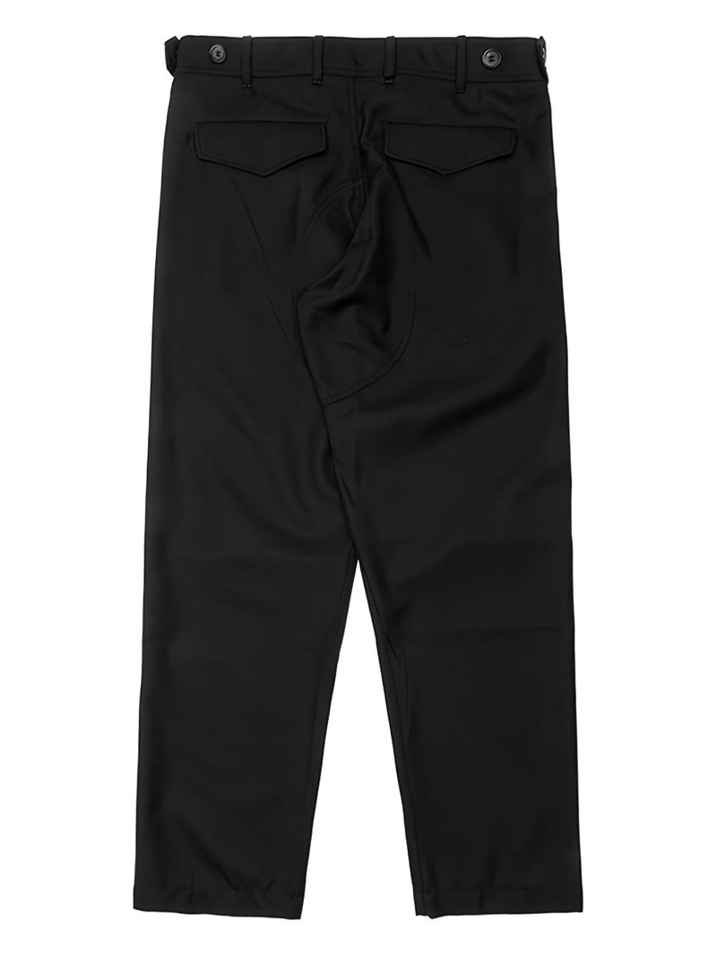 Comme des Garçons SHIRT button-fastening woven trousers outlook