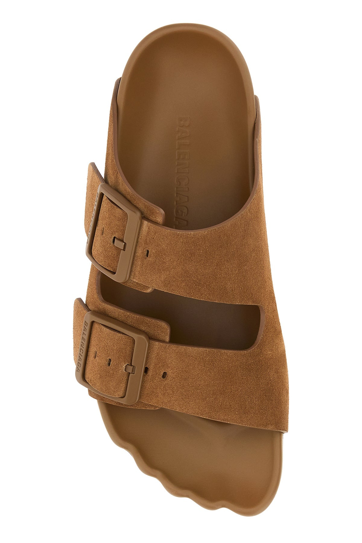 Camel suede Sunday slippers - 4