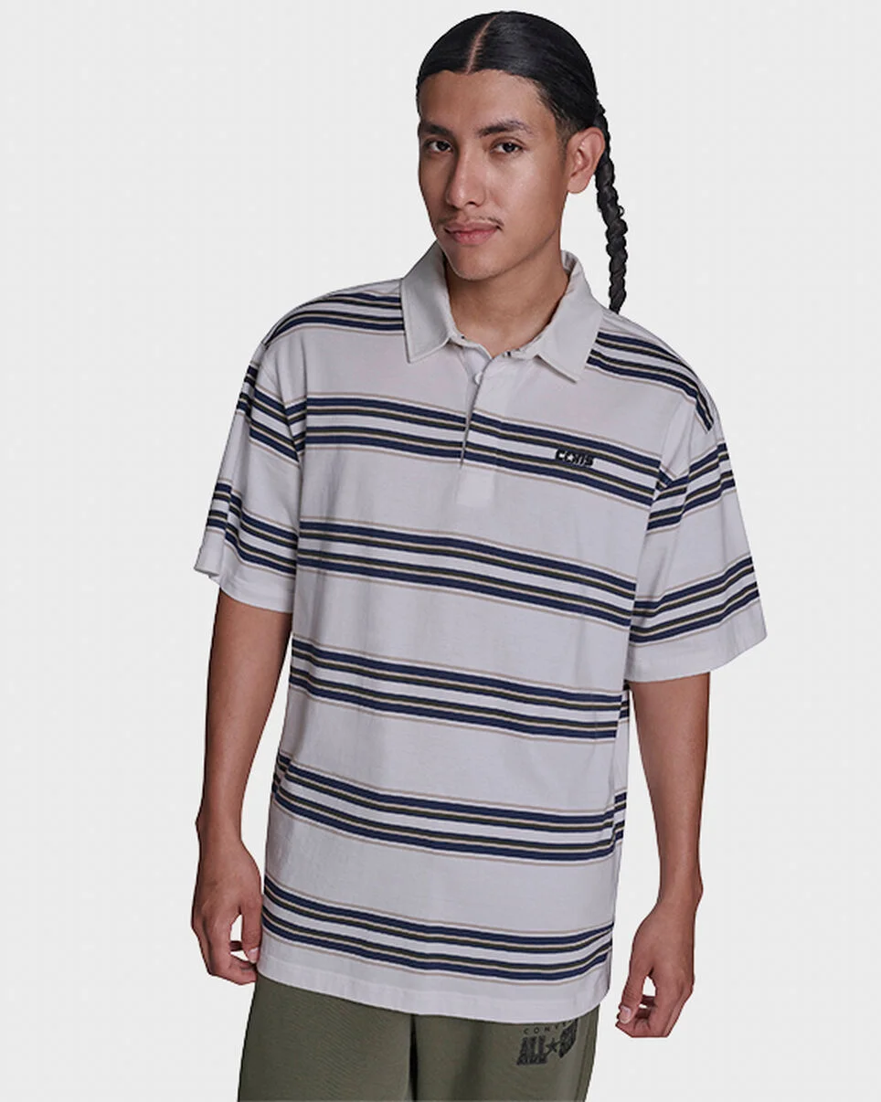 CONS Striped Polo Shirt - 1