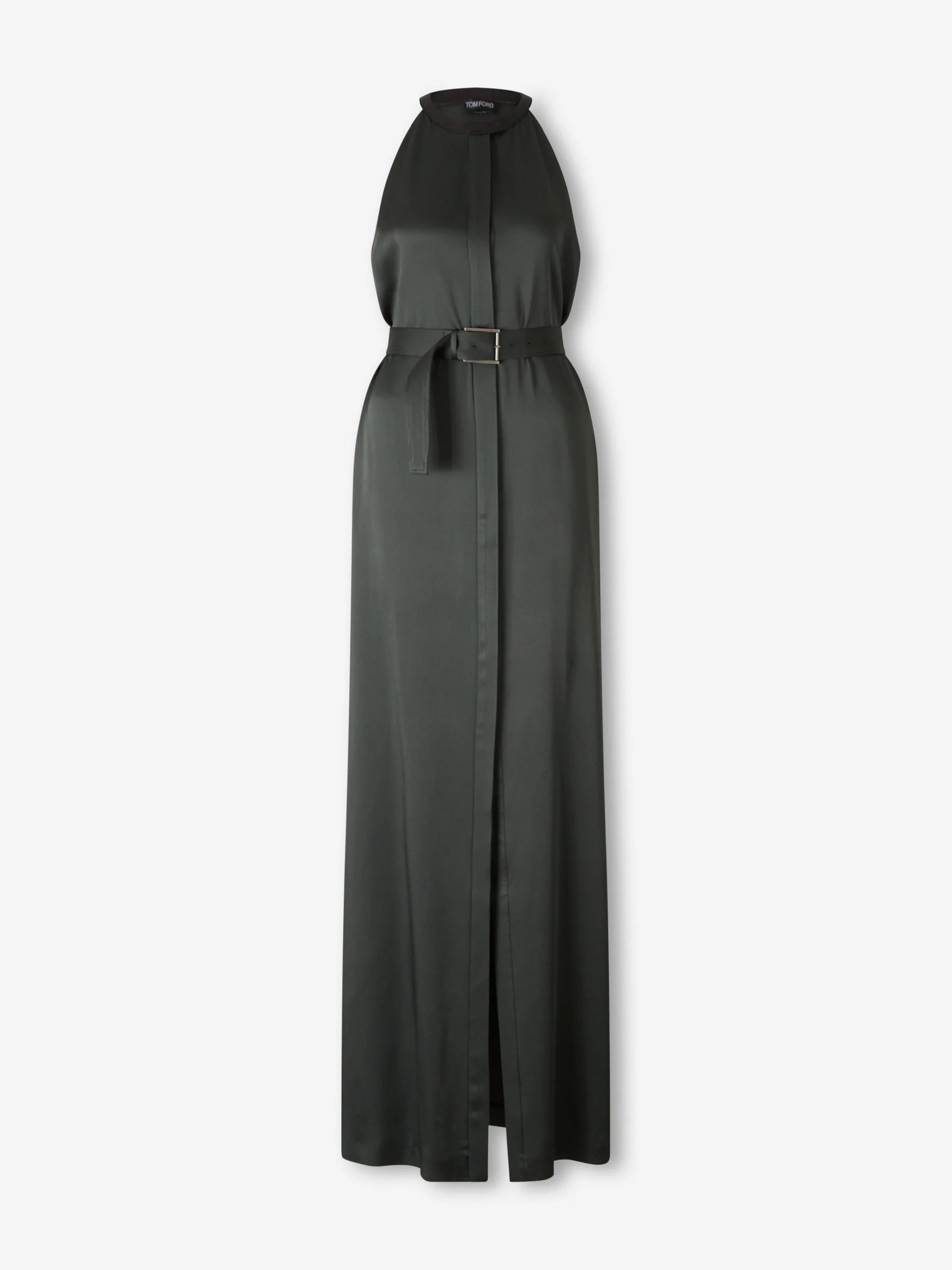SATIN MAXI DRESS - 1