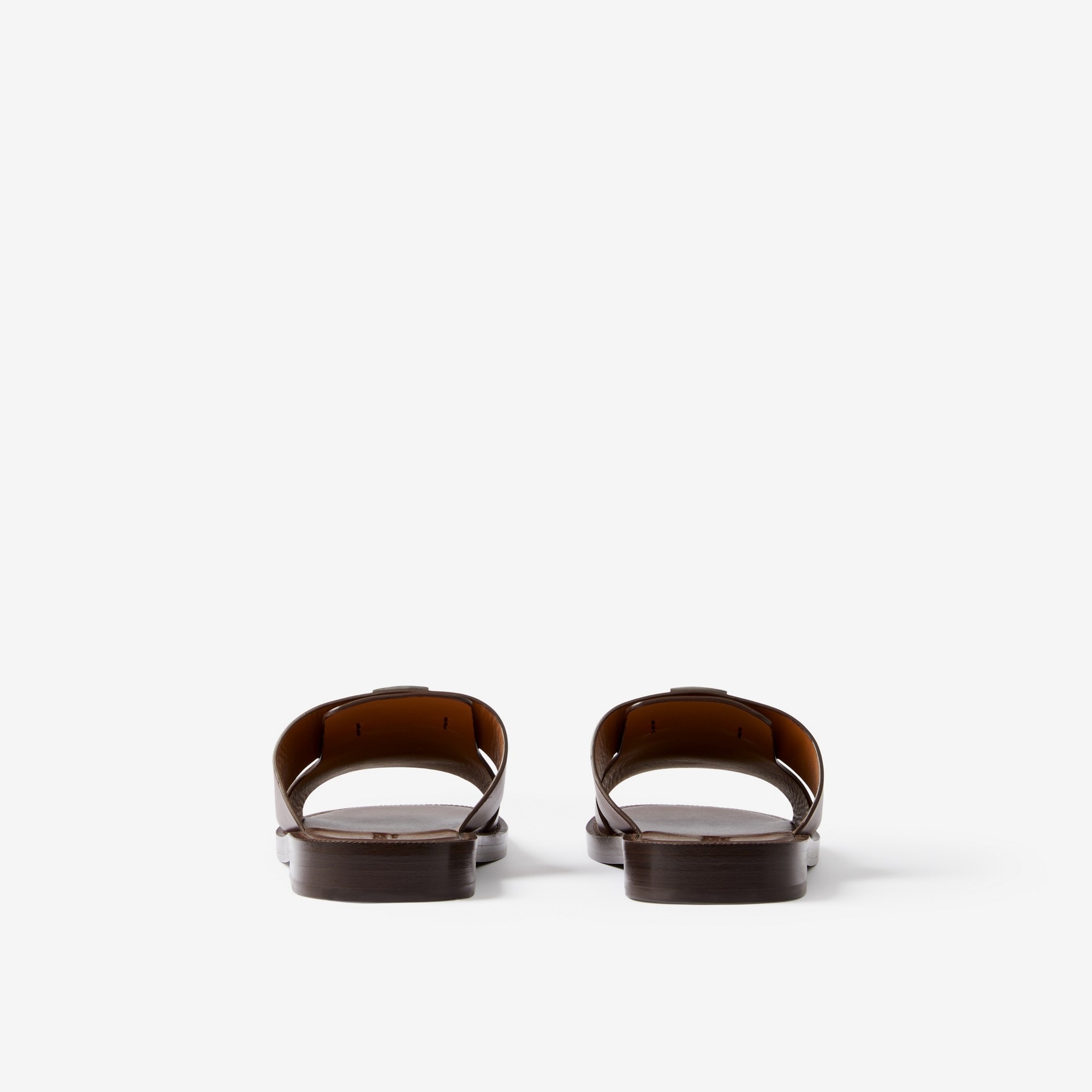 Monogram Motif Leather Sandals - 3