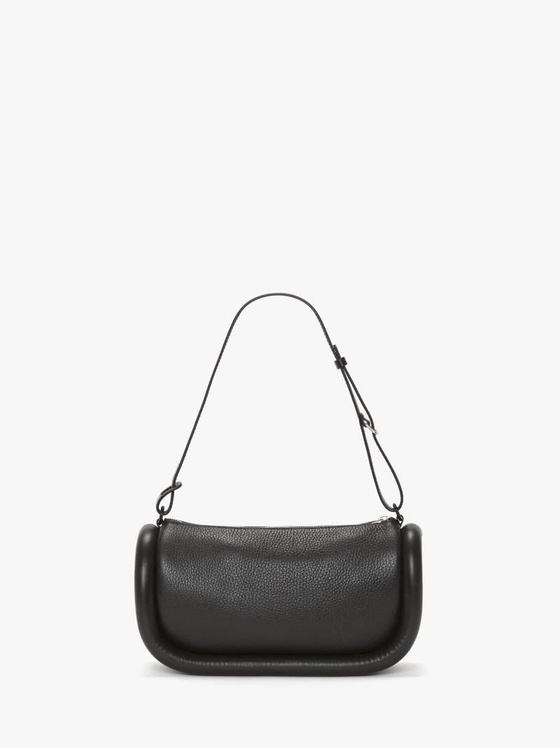BUMPER-15 - LEATHER SHOULDER BAG WITH ADDITIONAL WEBBING STRAP 5