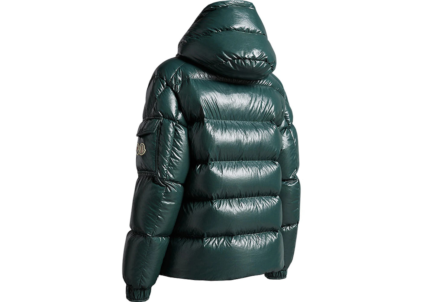 Moncler Women's Maya 70th Anniversary Special Edition Short Down Jacket Forest Green - 2