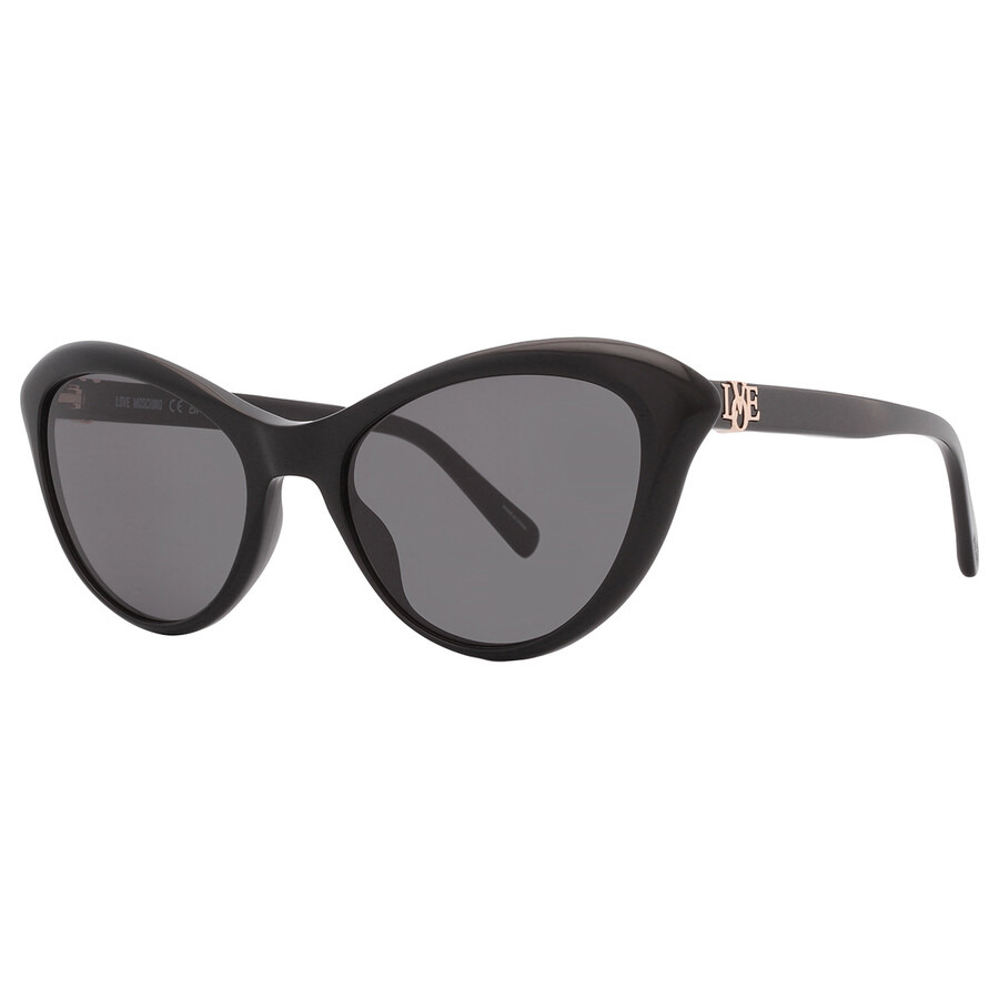 Moschino Grey Cat Eye Ladies Sunglasses MOL015/S 0807/IR 53 - 3