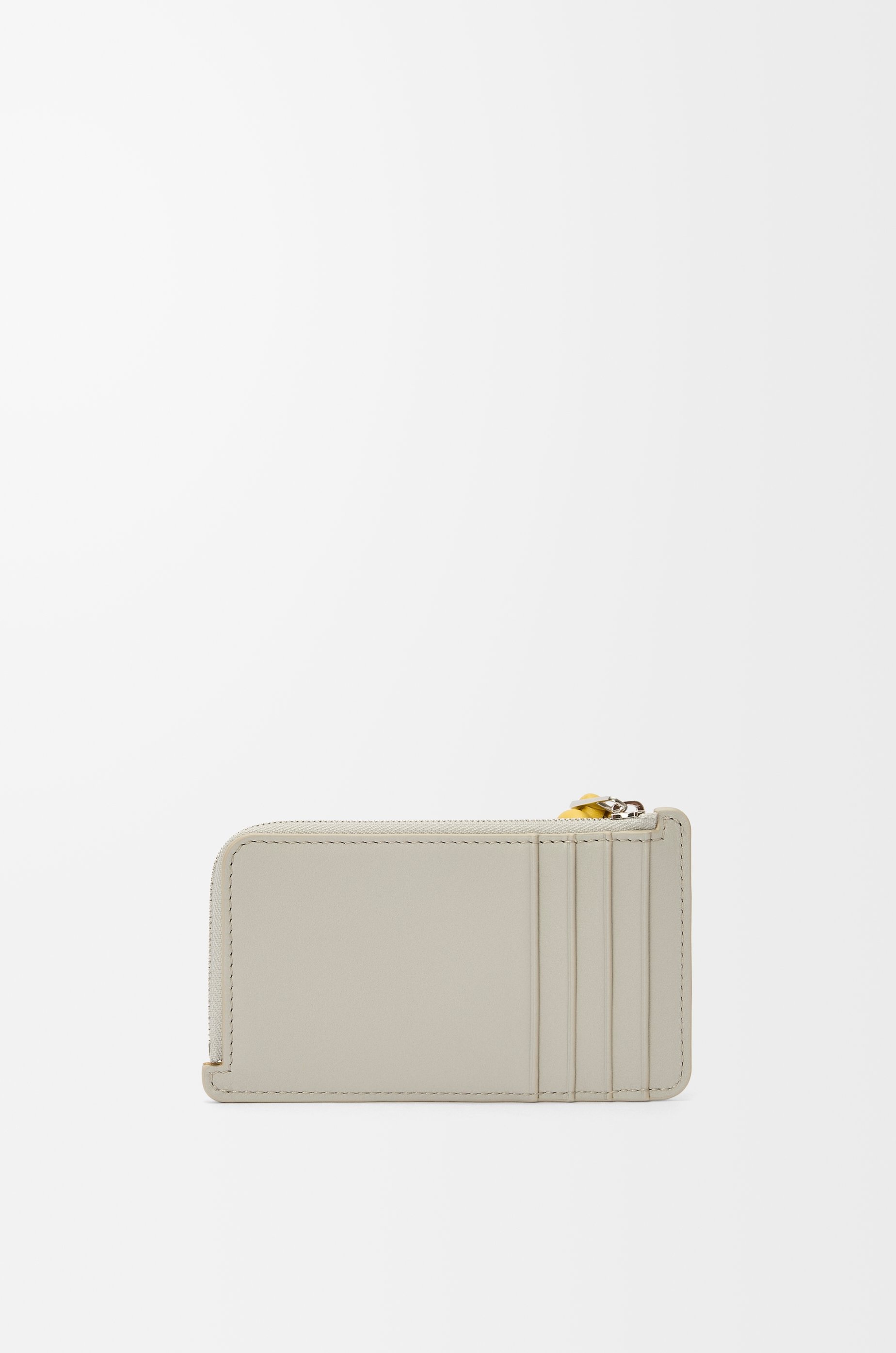 Knot coin cardholder in shiny nappa calfskin - 2