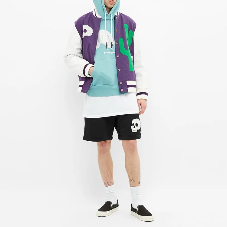 Palm Angels Ice Bear Hoodie 'Aquamarine' PMBB058E20FLE0045001 - 3