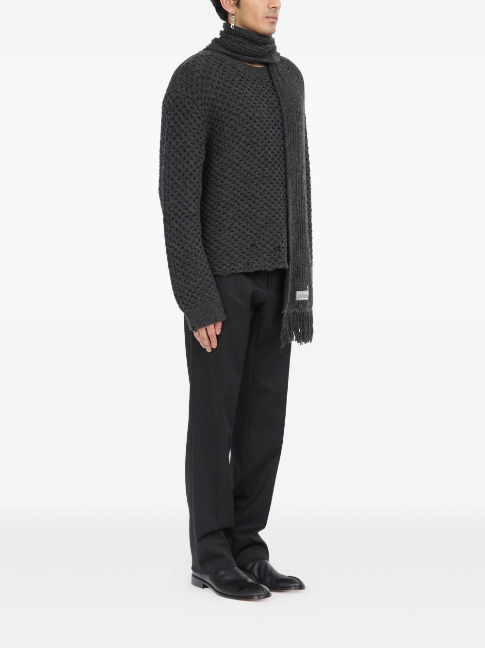 virgin wool-blend sweater - 4