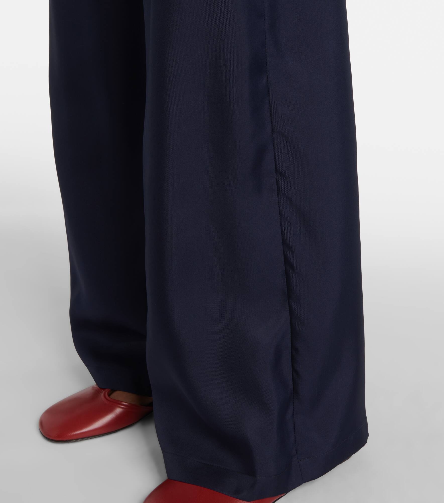 Isola silk wide-leg pants - 5