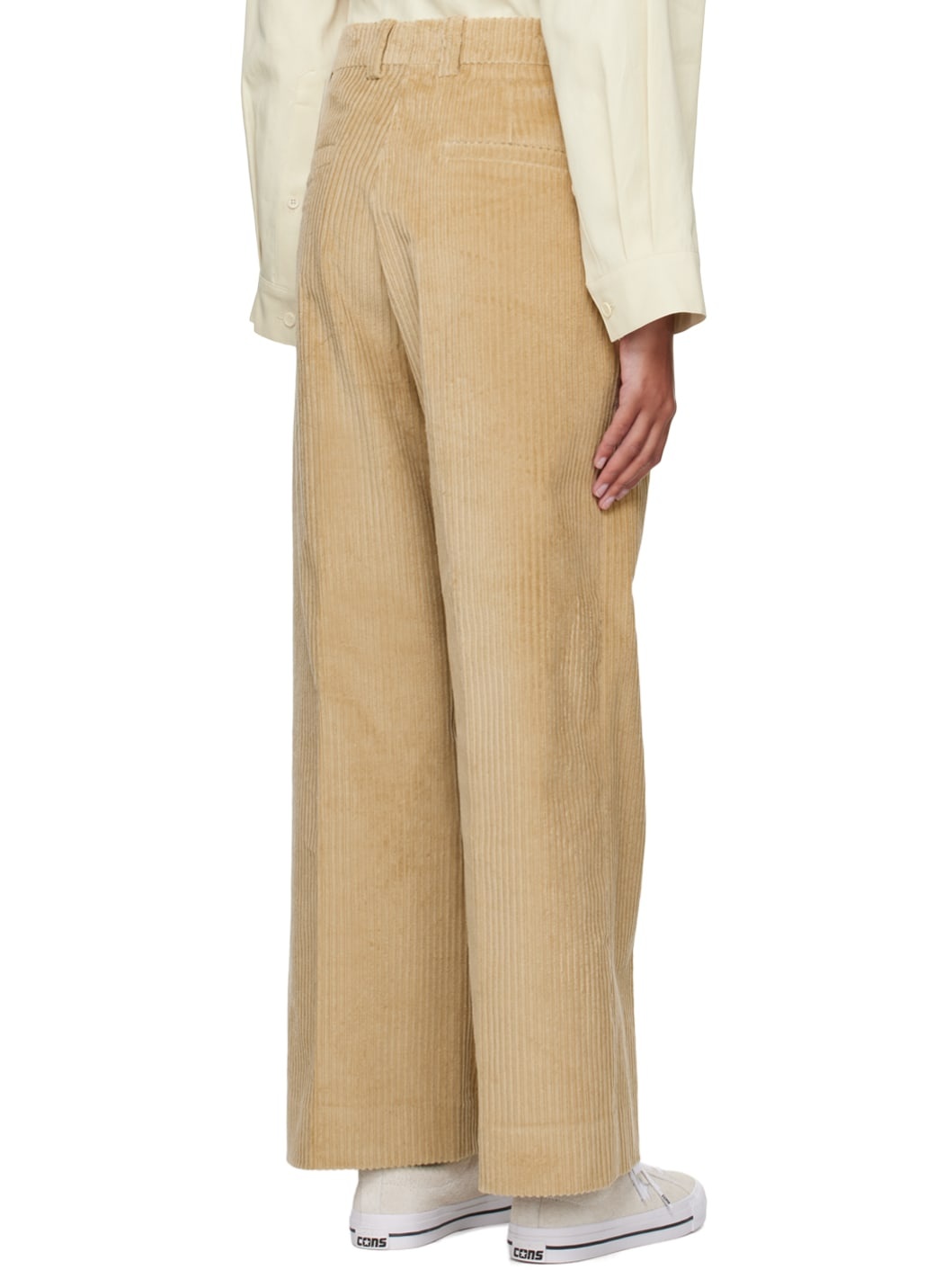 SSENSE Exclusive Beige Lorie Trousers - 3