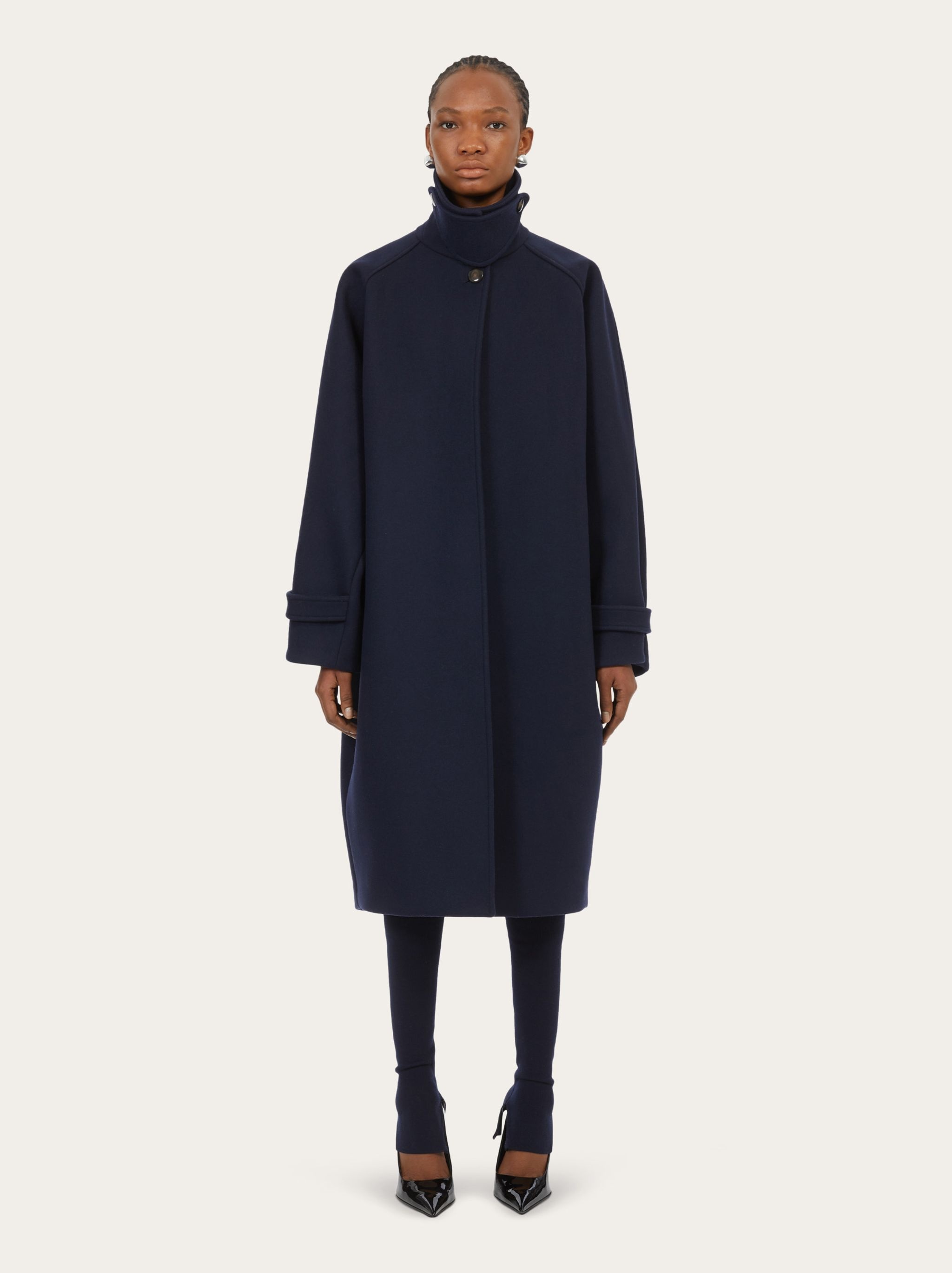 Oversize single breasted coat - 2