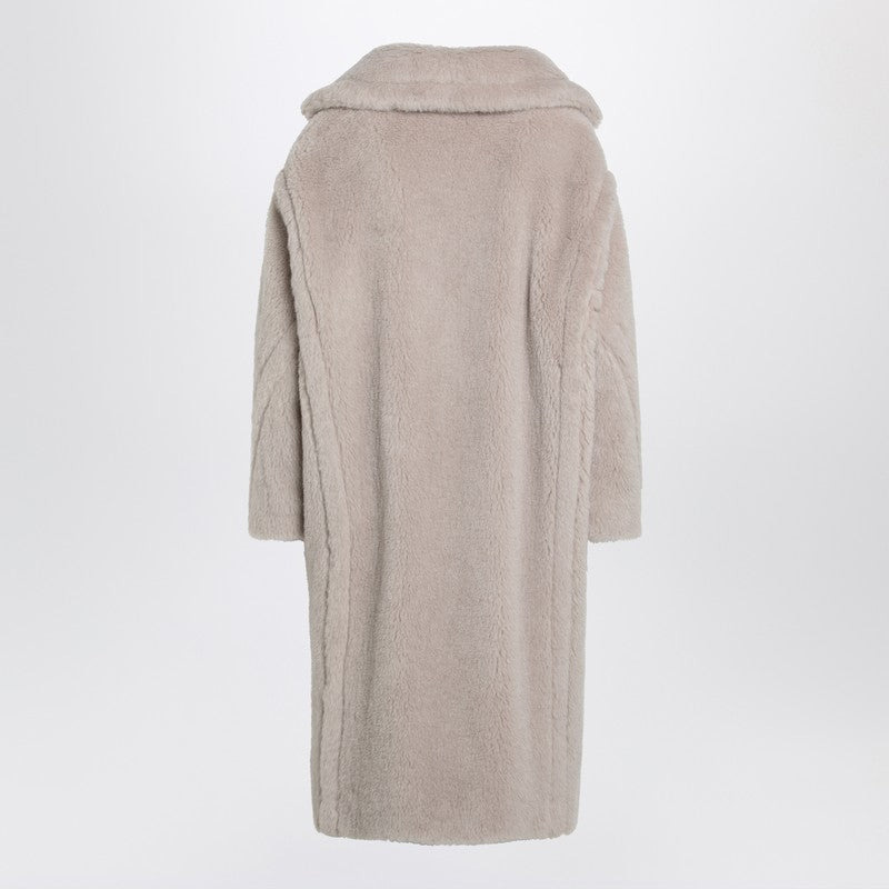 Max Mara Teddy Bear Icon Coat In Sand-Coloured Alpaca And Wool Women - 2