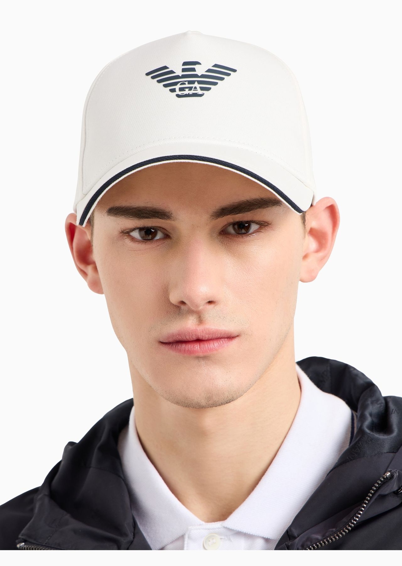 Eagle-print baseball cap - 3