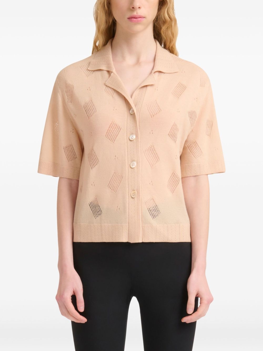 wool-silk shirt - 2