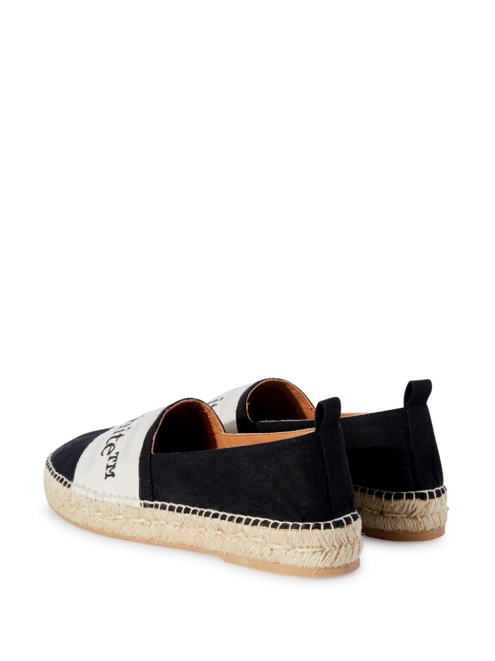 Bookish logo-band espadrilles - 3