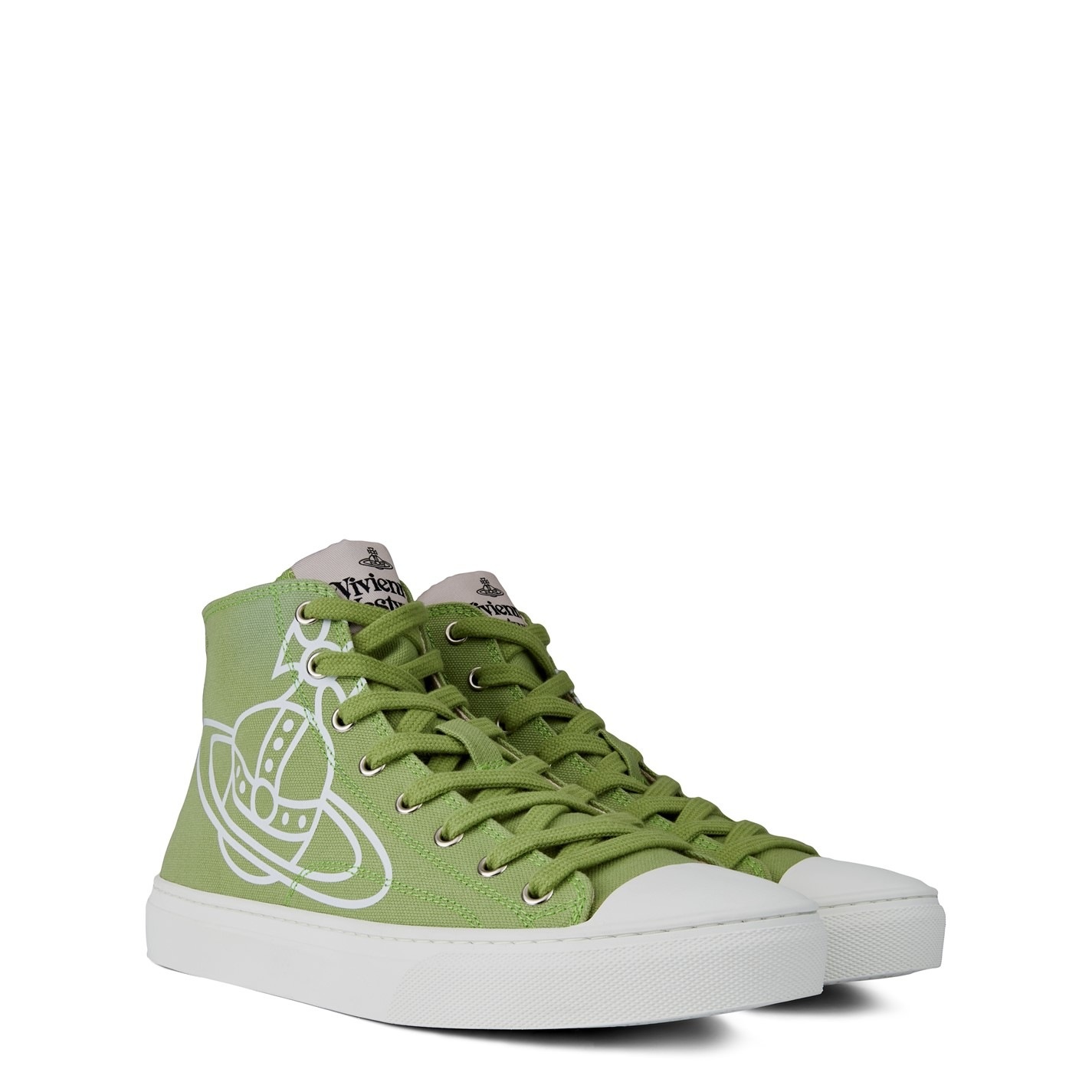 ORB CANVAS HIGH TOP TRAINERS - 4