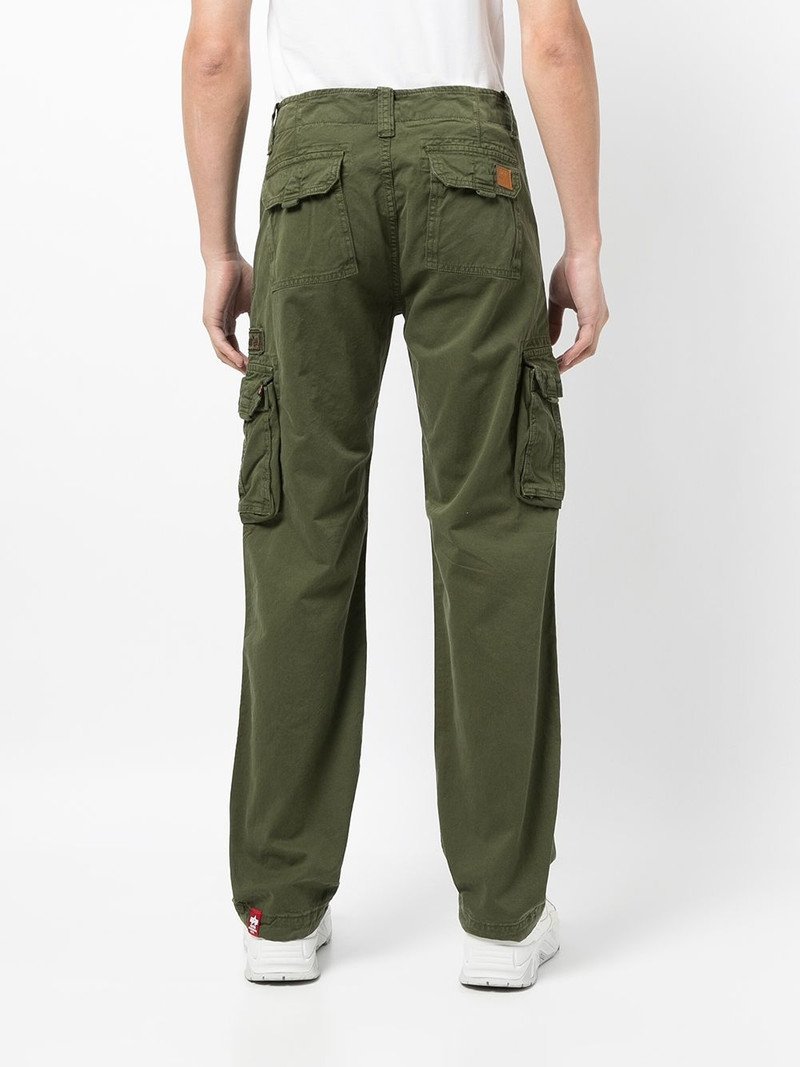 straight-leg cargo trousers 4