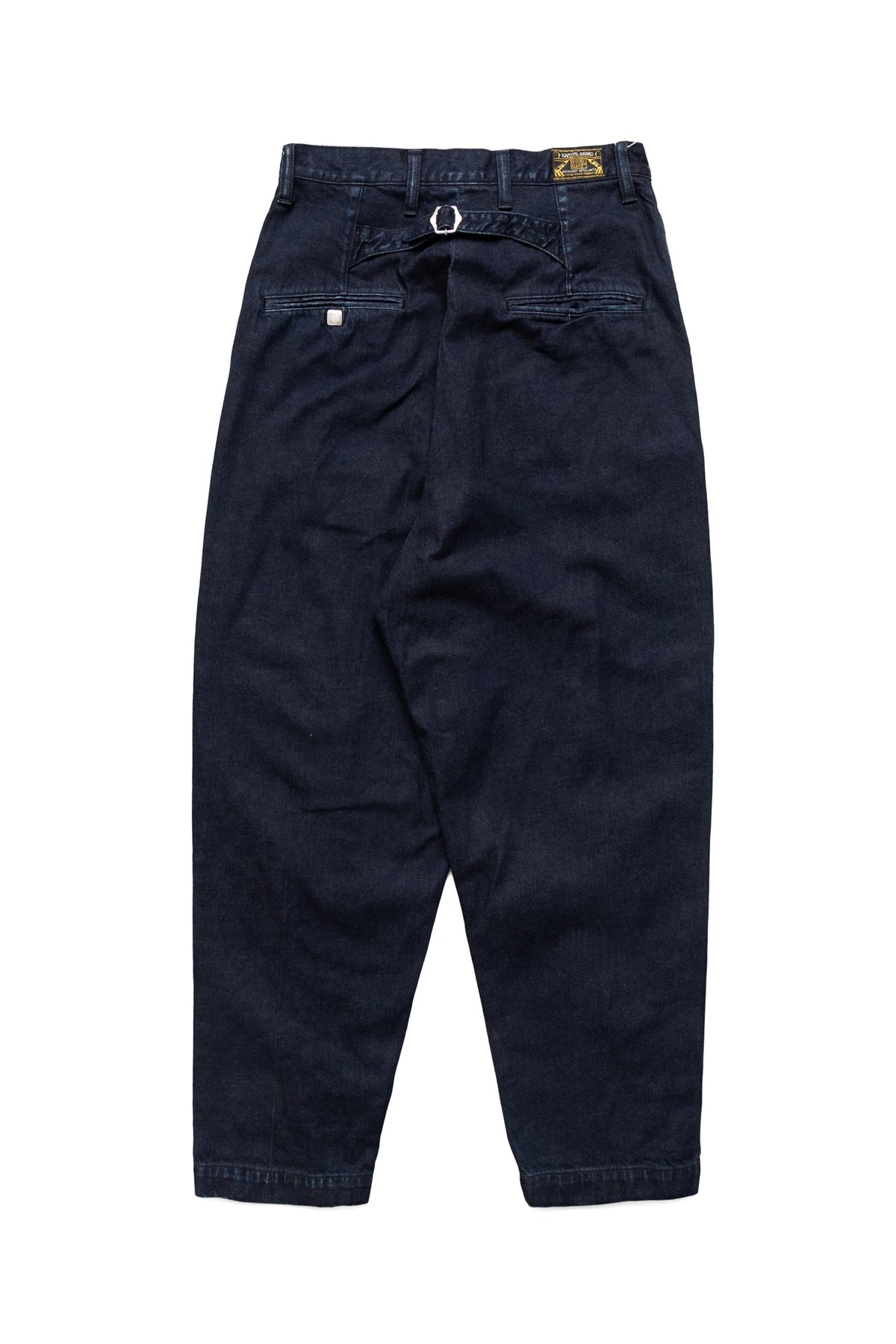 Kapital 12oz YAGASURI Jacquard Denim NIME Pants - Indigo