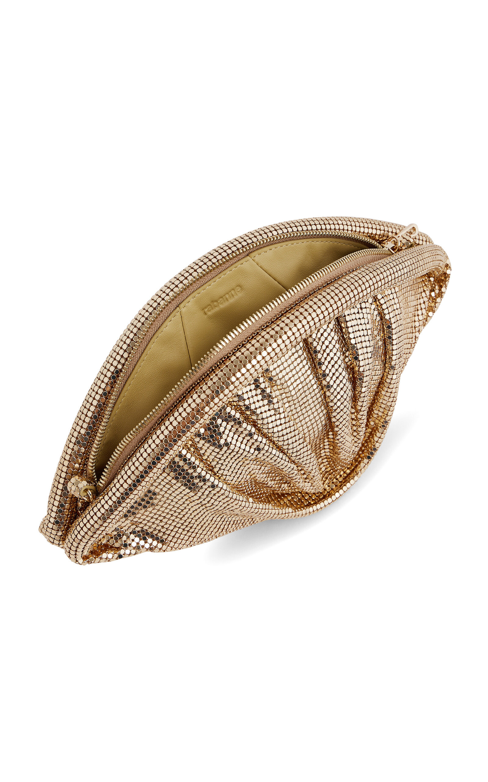 Crystal Mesh Pochette Clutch gold - 4