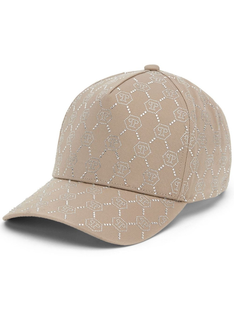 crystal-embellished baseball cap 1
