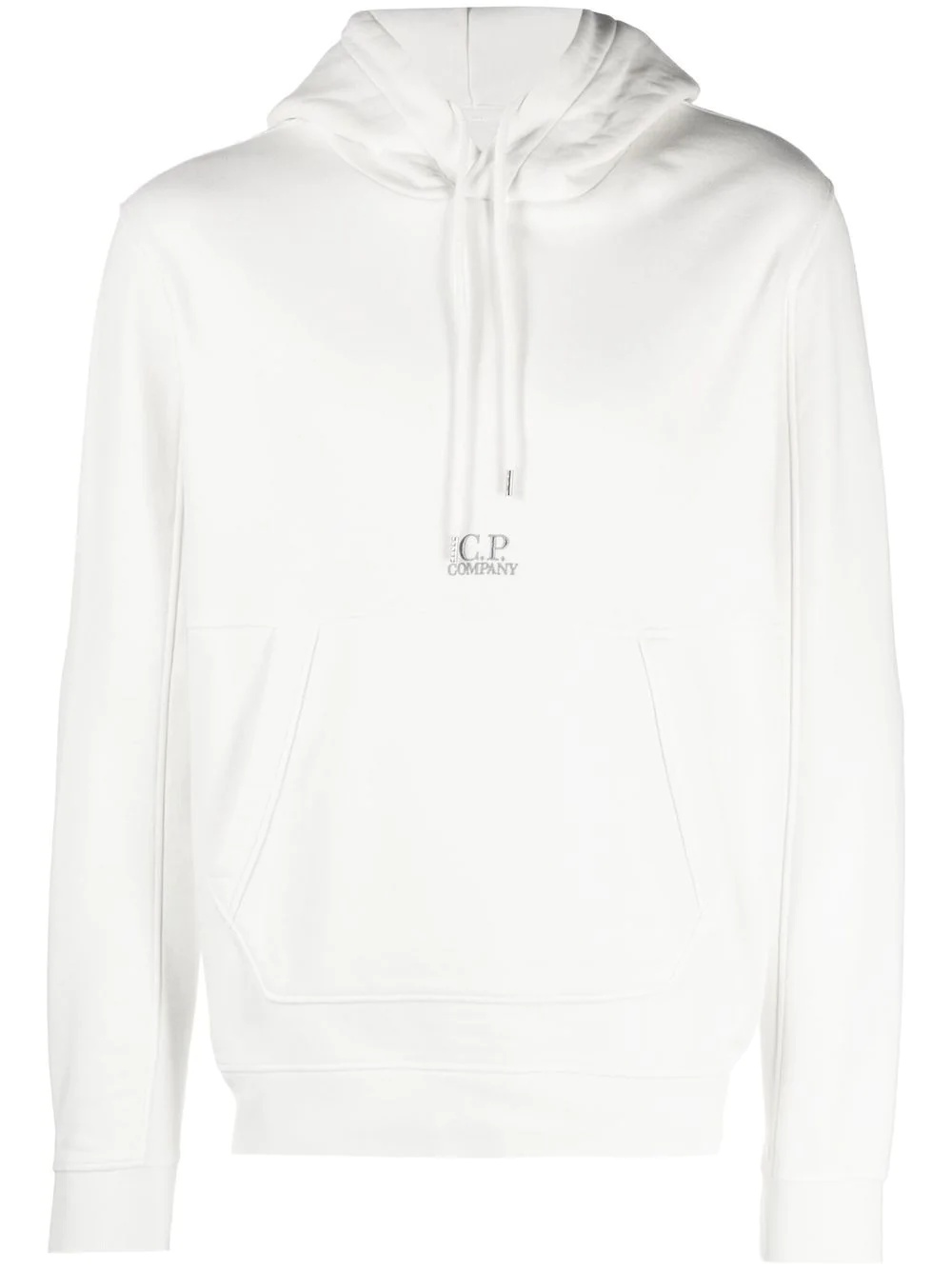 brushed-fleece drawstring hoodie - 1