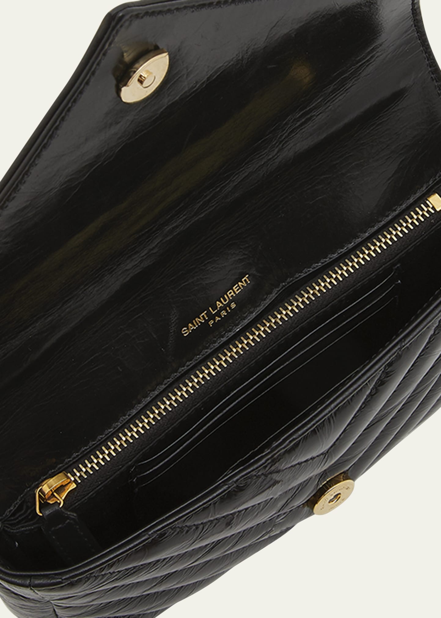 College Mini YSL Quilted Crossbody Bag - 4