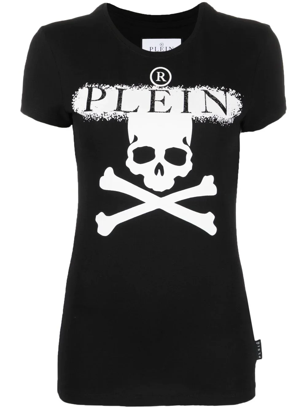 skull-print short-sleeve T-shirt - 1