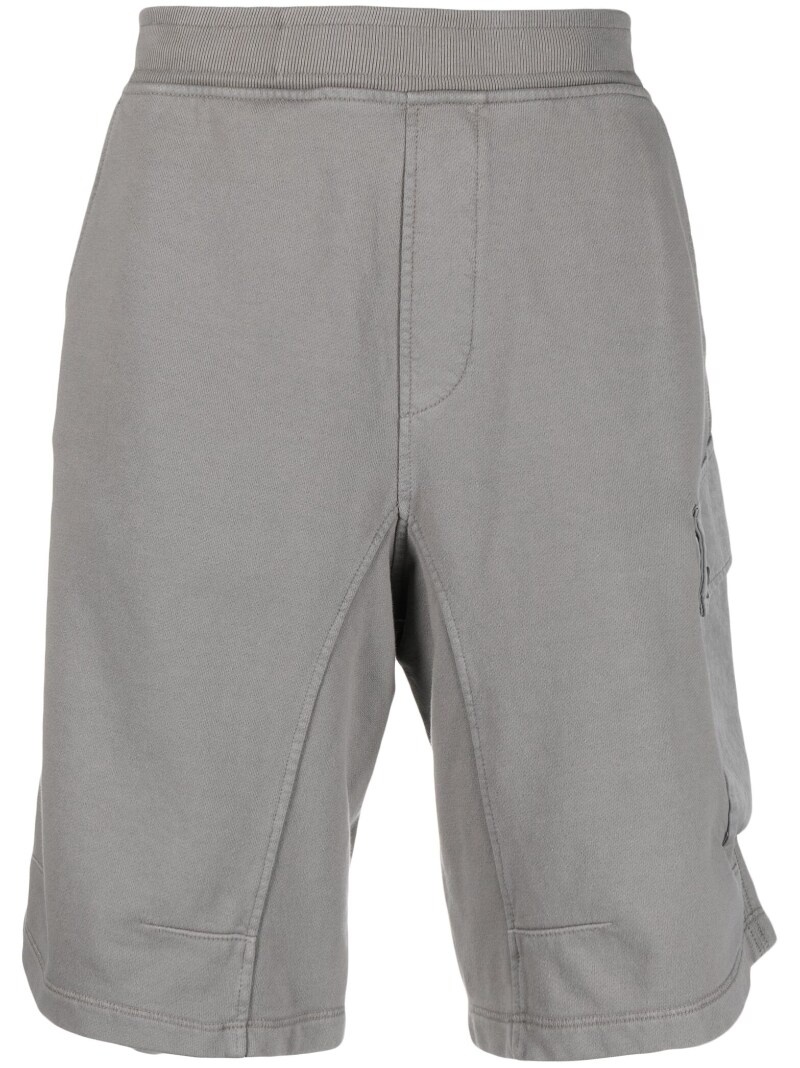 side flap-pocket detail shorts - 1
