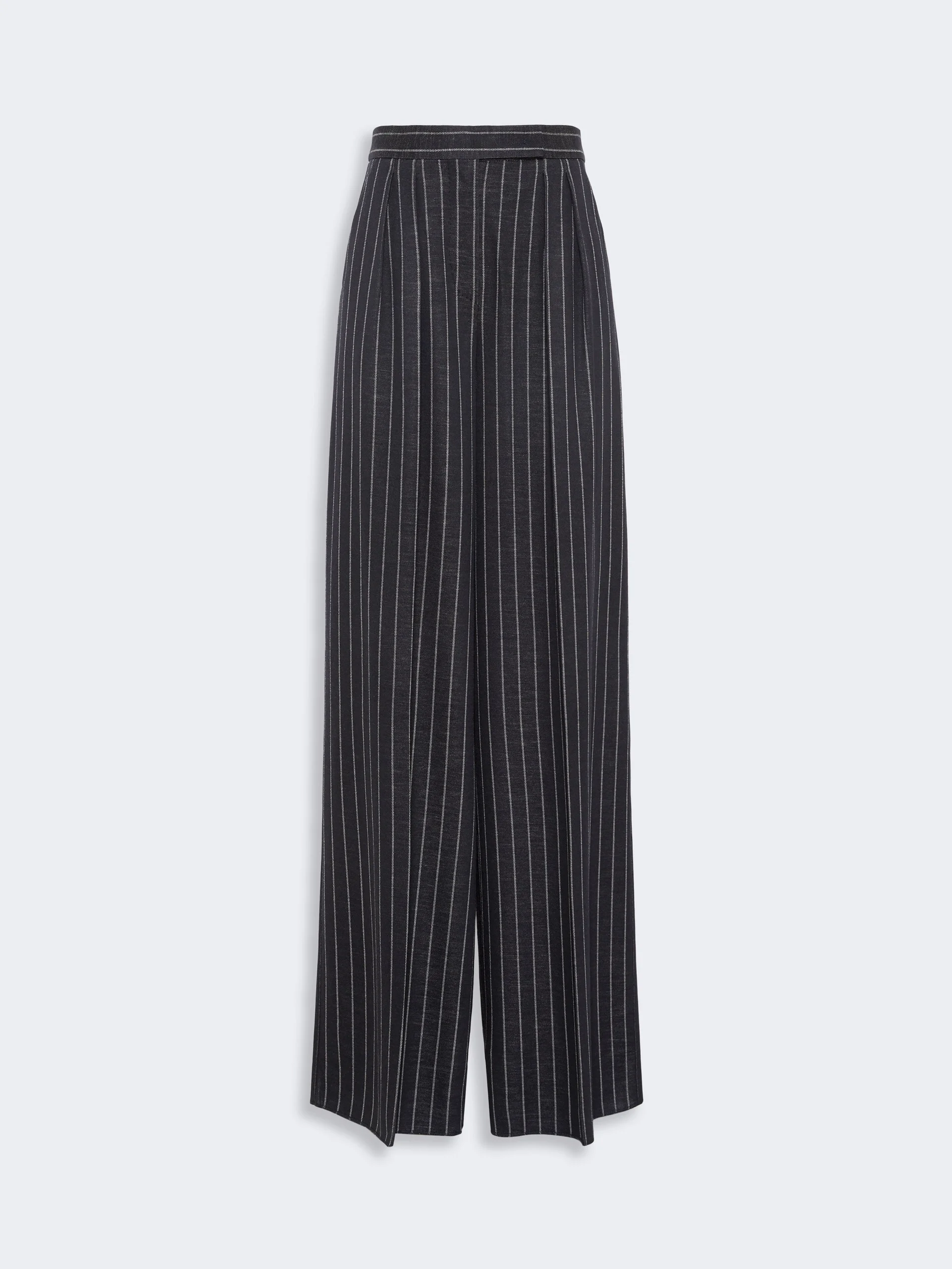 RIO Pinstripe jersey trousers - ULTRAMARINE - 1