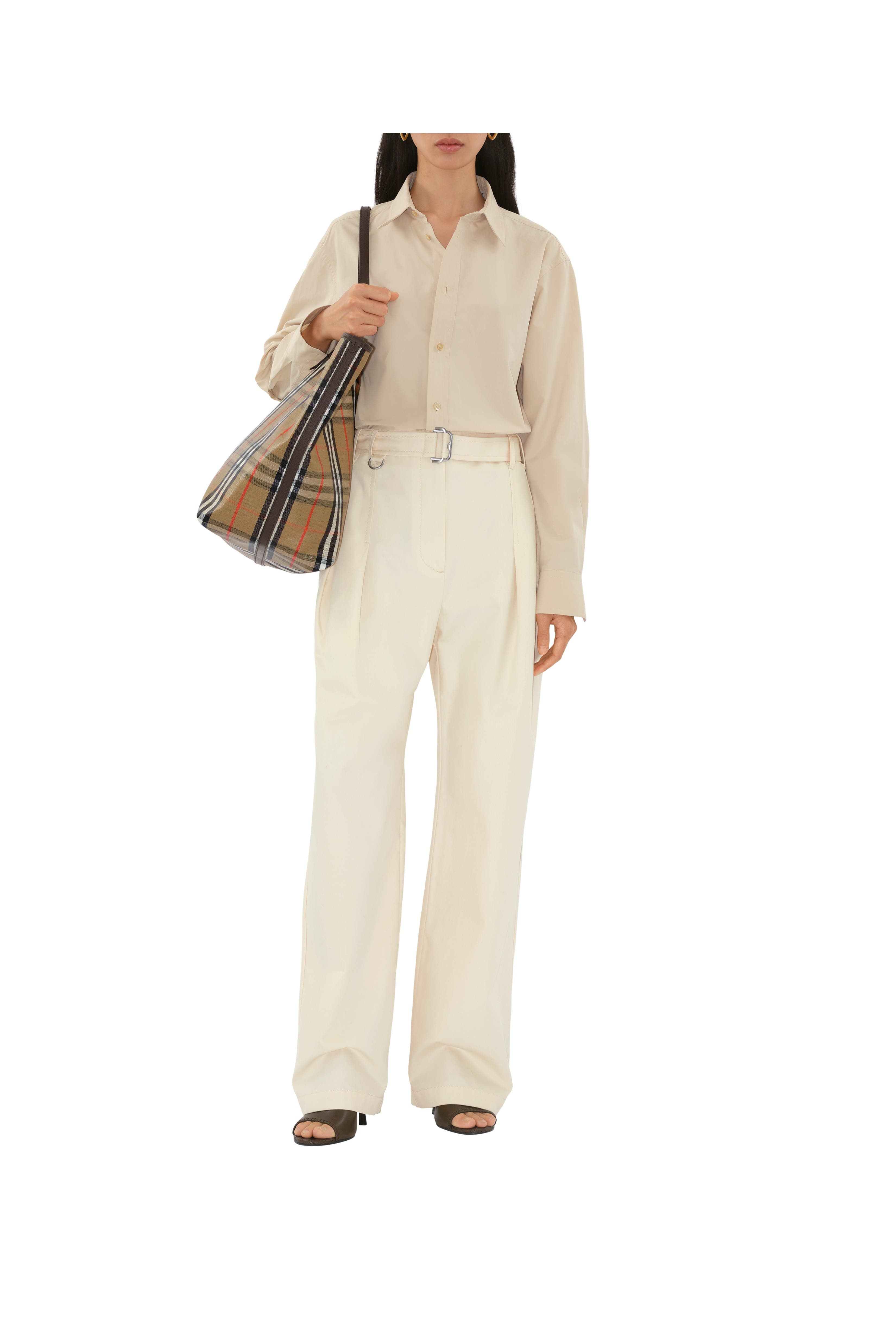 burberry Large Highlands Tote in Sand at Nordstrom - 3