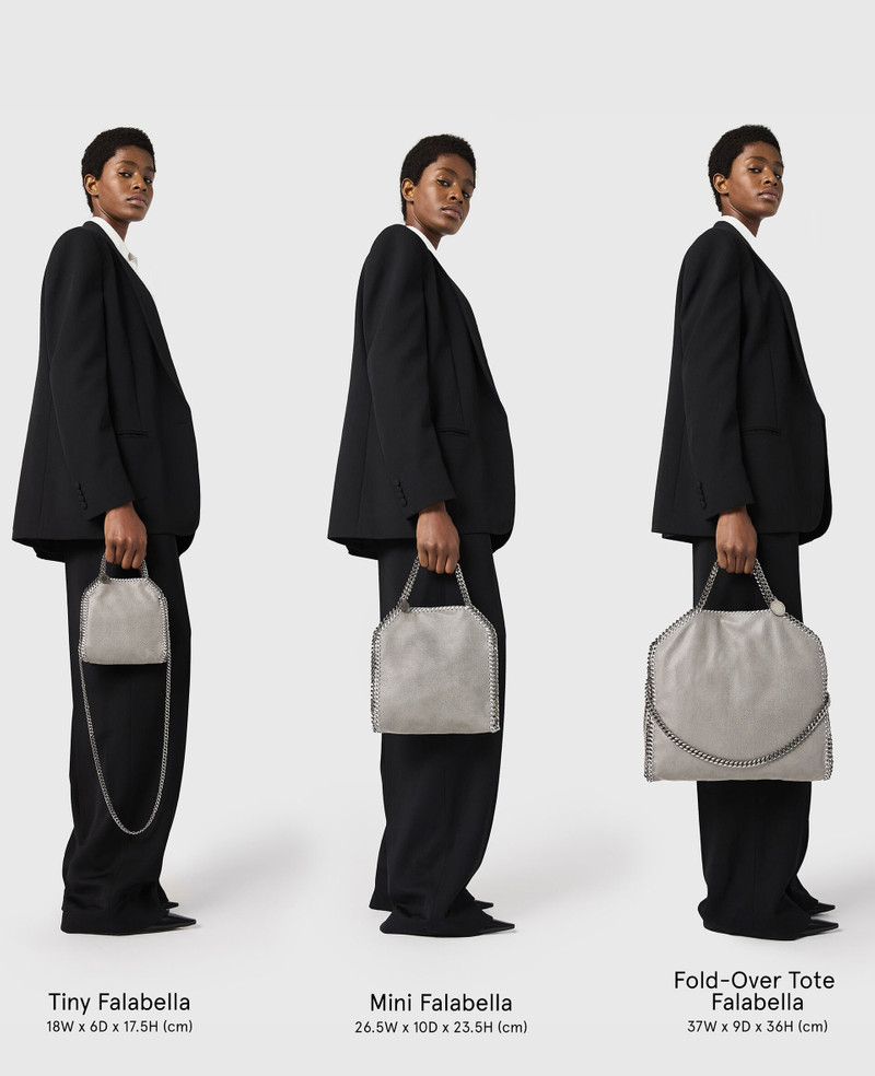 Stella McCartney Falabella Suede Tiny Tote Bag outlook