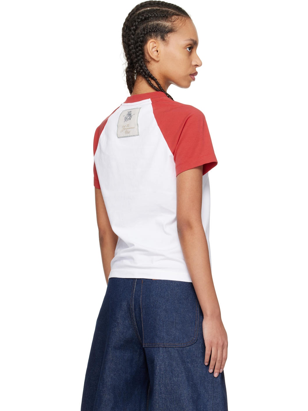 Red 'The Baseball mini' T-shirt - 3