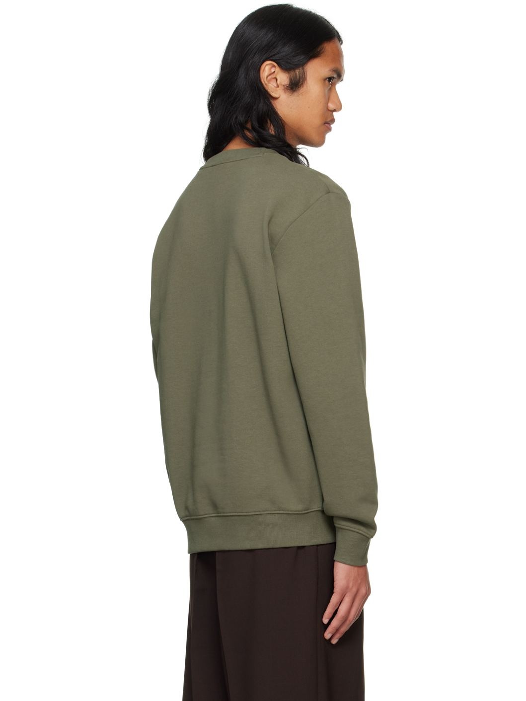 Green Printed Logo Sweatshirt - 3