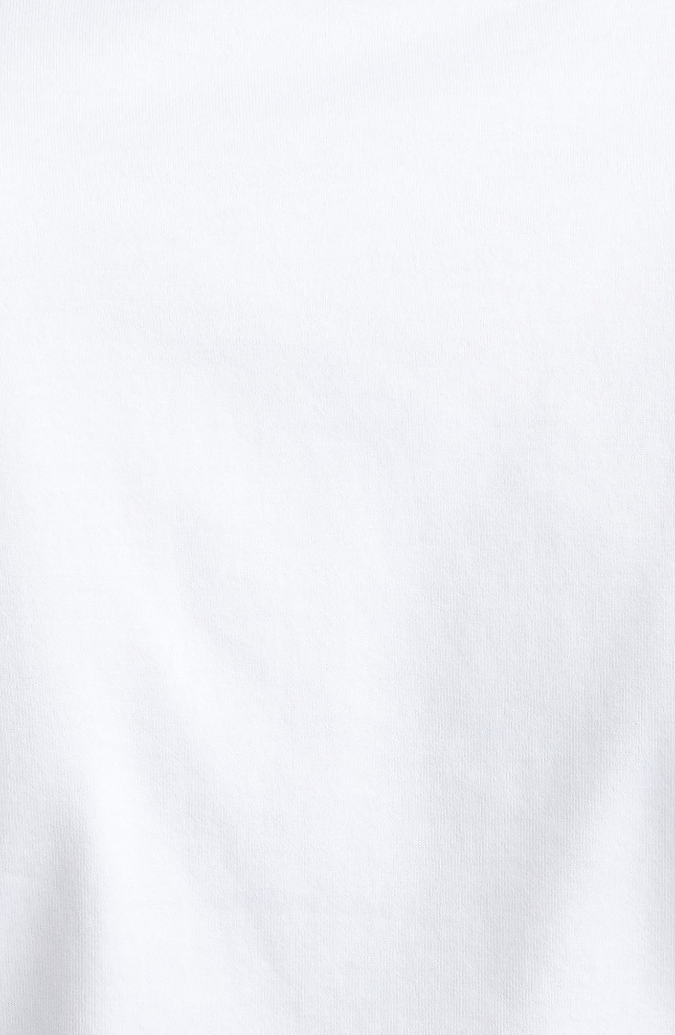 Balmain Cotton Logo Graphic Tank in White/Black at Nordstrom - 7