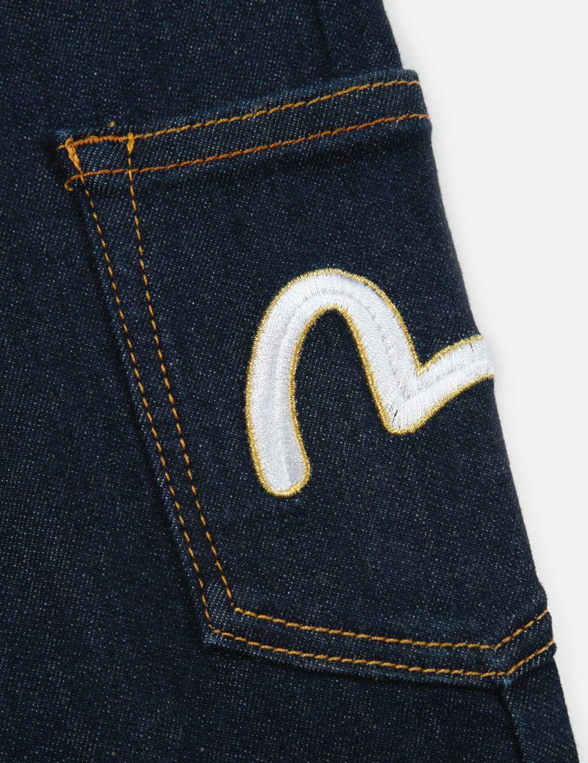 EAGLE PRINTED POCKET DENIM JOGGERS - 7