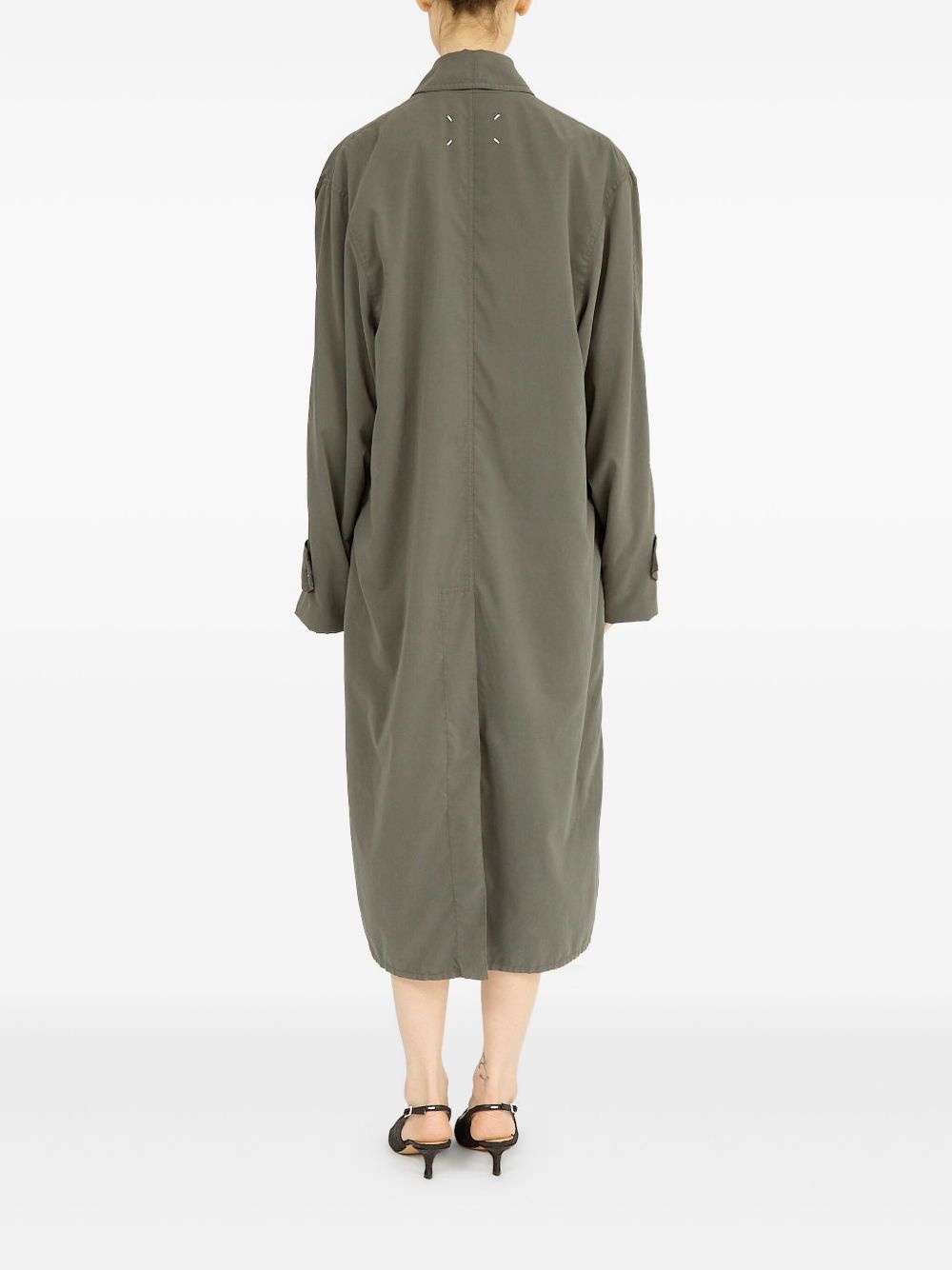 peached trench coat - 6
