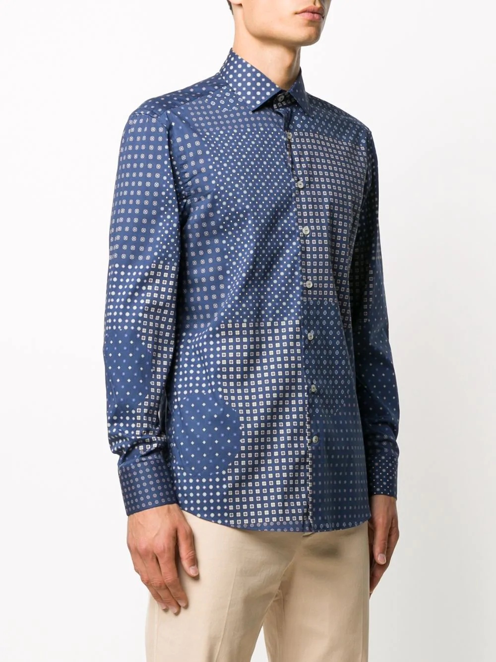 long sleeve printed shirt - 3