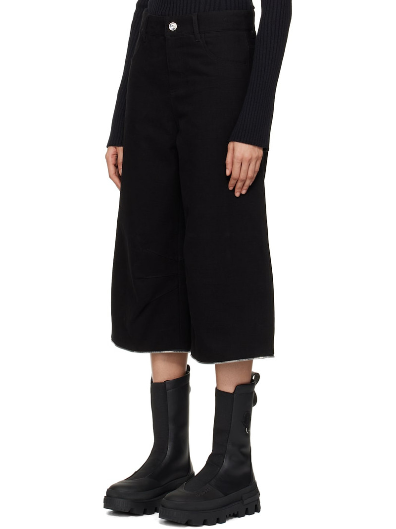 Moncler Moncler x Willow Smith Black Canvas Trousers outlook
